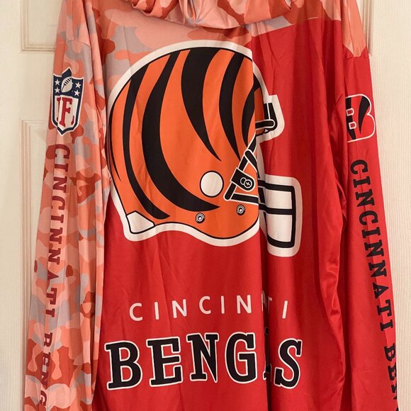Cincinnati Bengals NFL Pullover Hoodie SZ 2XL NEW - Picture 2 of 2